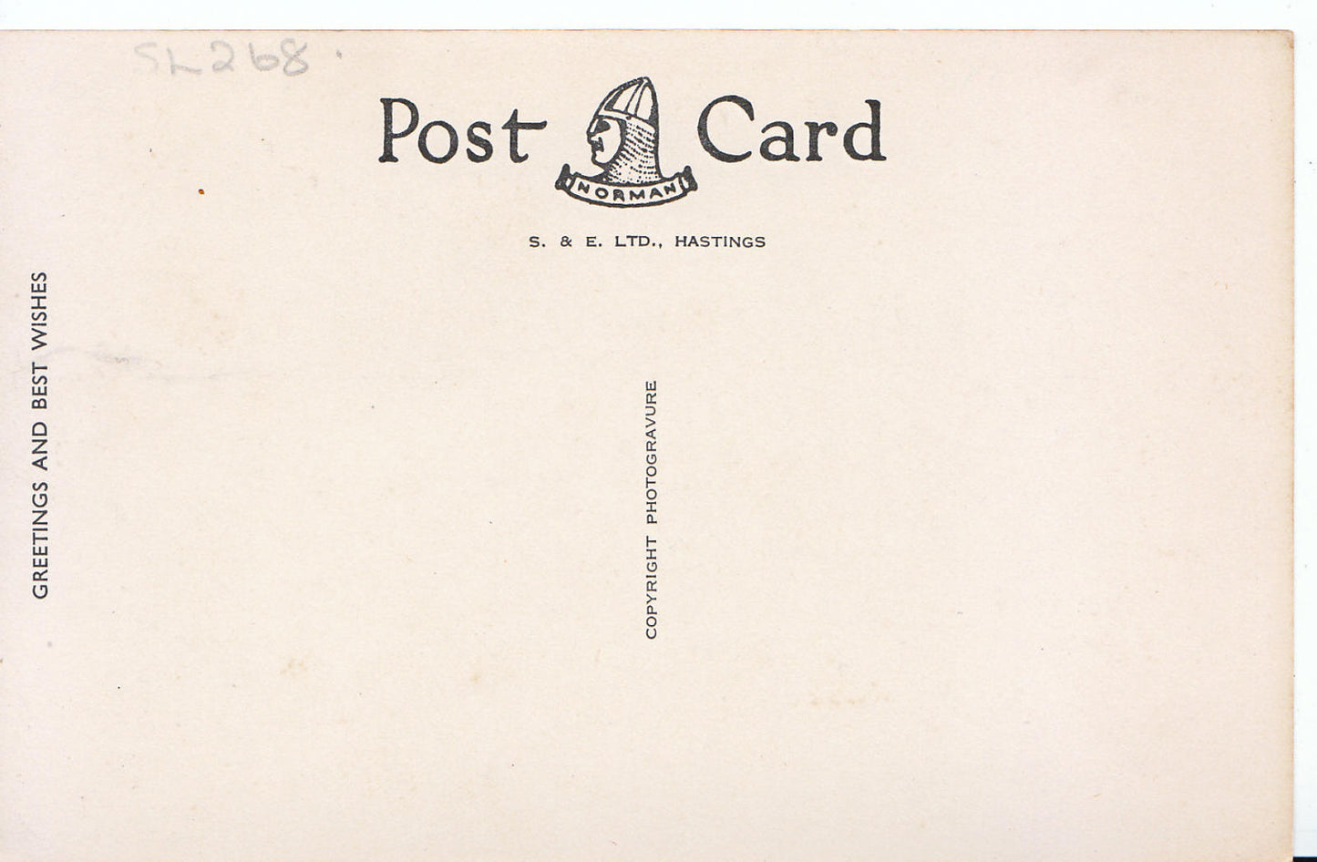 Sussex Postcard - Western Parades and Holywell, Eastbourne SL268