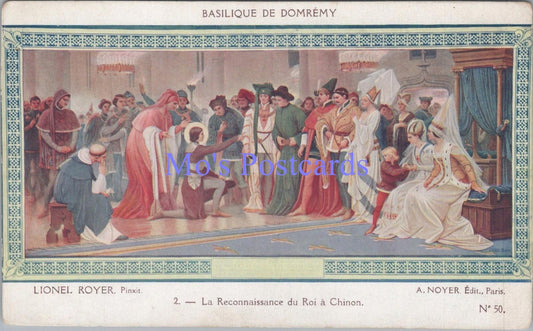 French Art Postcard - Lionel Royer, La Reconnaissance Du Roi a Chinon DC2130