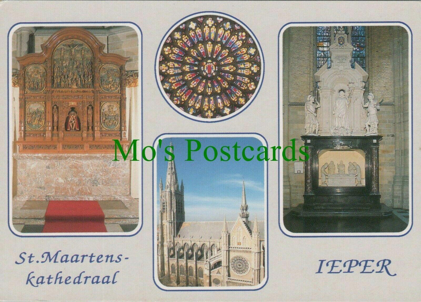 Belgium Postcard - St Maartens Kathedraal, Ieper    RRR1214