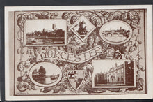 Load image into Gallery viewer, Worcestershire Postcard - Views of Worcester    RS13786
