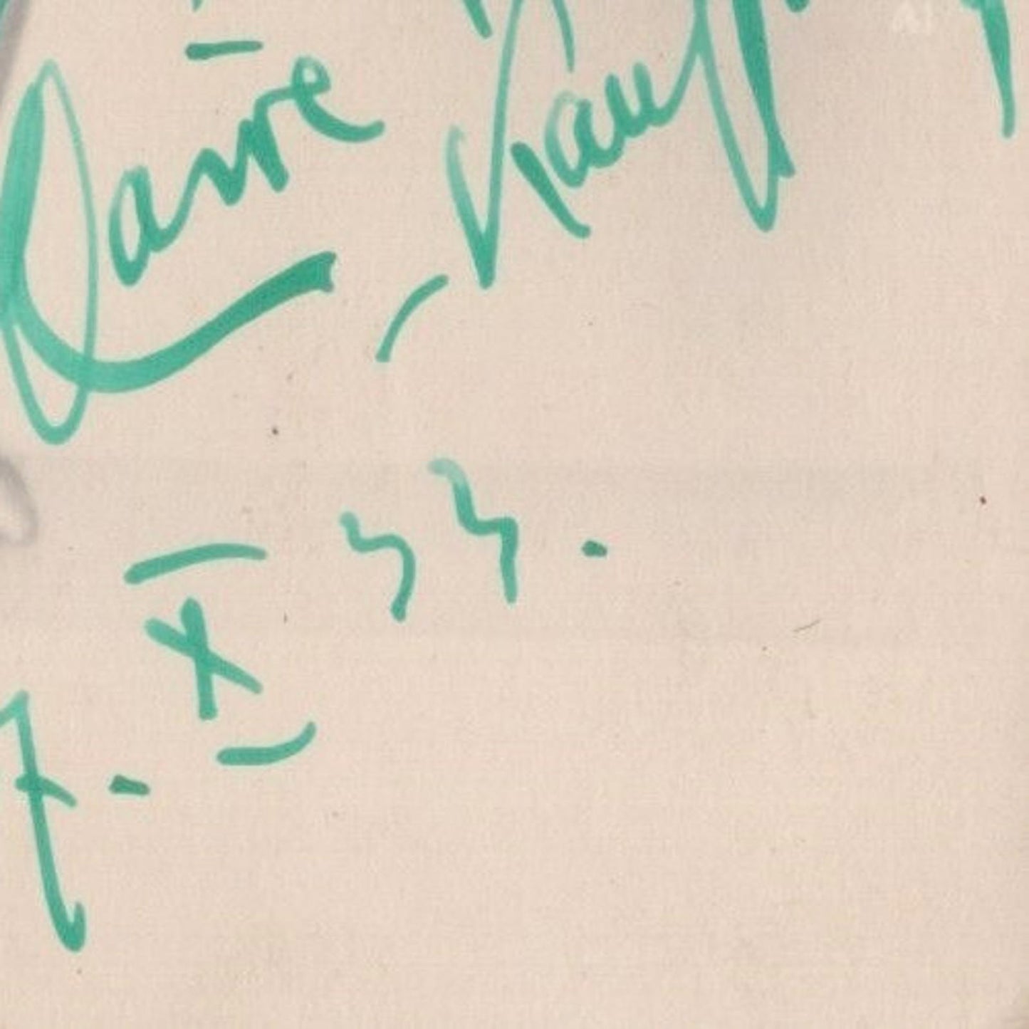 Theatrical Postcard - Claire Fuchs, German Actress & Singer, Signed  RS40482