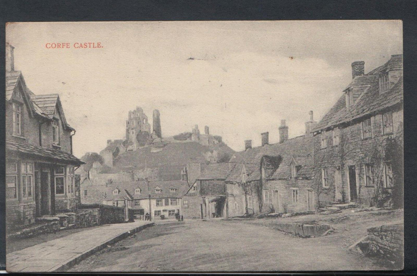 Dorset Postcard - Corfe Castle Street Scene    RS10079