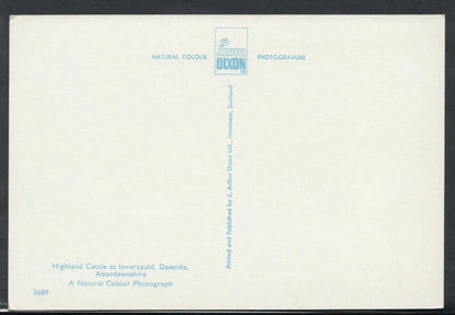 Scotland Postcard - Highland Castle at Invercauld, Deeside, Aberdeenshire RR3166