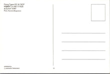 Load image into Gallery viewer, Aviation Postcard - Flying Tigers DC-8-73CF Aeroplane at Zurich  RR18707
