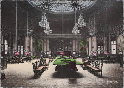 Monaco Postcard - Monte Carlo - Le Casino Une Salle De La Roulette  RRR1443