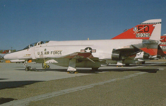 Military Aviation Postcard - MDD F-4E Phantom 66-0329 Aeroplane RS24515