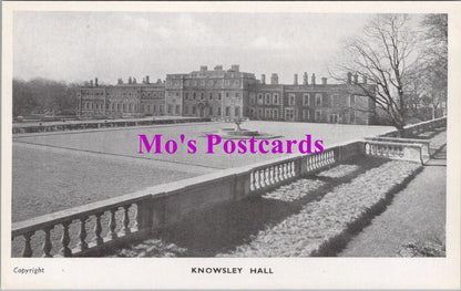 Lancashire Postcard - Knowsley Hall    HM178