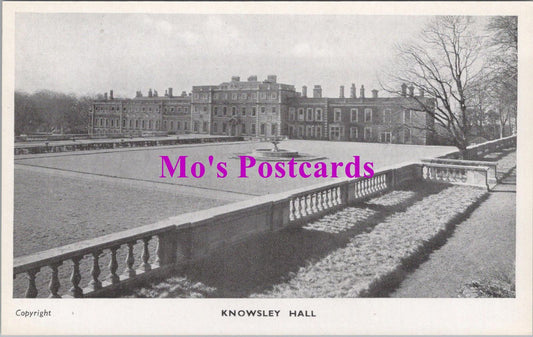Lancashire Postcard - Knowsley Hall    HM178