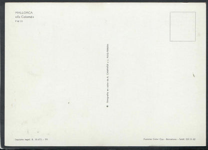 Spain Postcard - Mallorca - Es Colome  RR5795