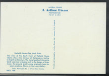 Load image into Gallery viewer, Hertfordshire Postcard - Hatfield House - The South Front     RR3124
