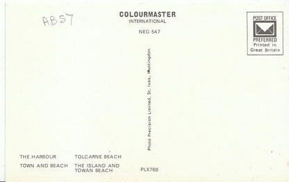 Cornwall Postcard - Views of Newquay   AB57