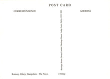 Load image into Gallery viewer, Hampshire Postcard - Romsey Abbey, The Nave    RRR515
