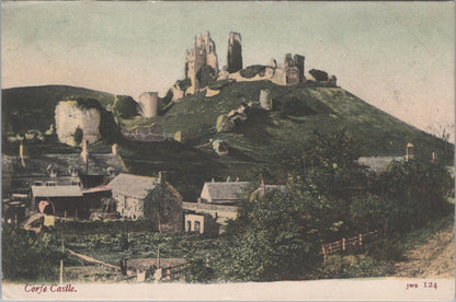 Dorset Postcard - Corfe Castle and Village   XT168