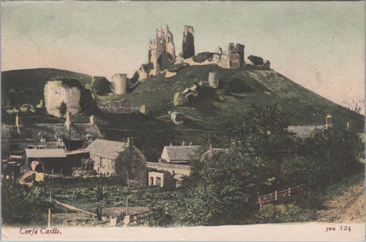 Dorset Postcard - Corfe Castle and Village   XT168