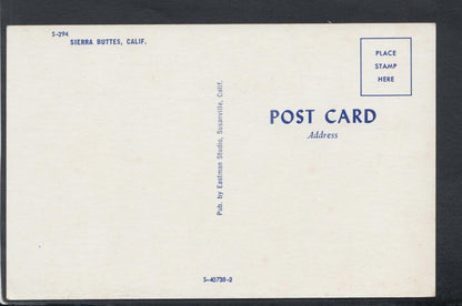 America Postcard - Sierra Buttes, California  RS20420