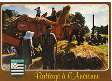 Load image into Gallery viewer, France Postcard - Coleurs De Bretagne - Activites De Battage, Threshing  TZ2876
