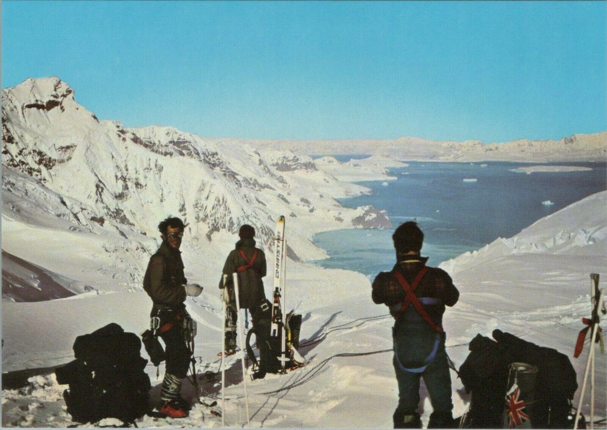 Antarctic Postcard:Brabant Island Joint Services Expedition Prince CharlesF13077