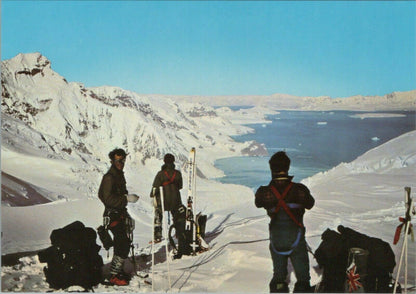 Antarctic Postcard:Brabant Island Joint Services Expedition Prince CharlesF13077
