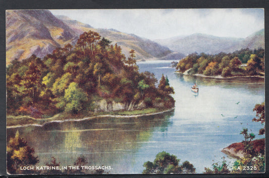 Scotland Postcard - Loch Katrine, In The Trossachs  RS14069