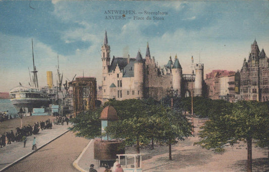 Belgium Postcard - Anvers, Antwerp, Place Du Steen  XT38