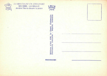 France Postcard - Bretagne, La Baule - Jardins Fleuris Devant La Poste   RR7772