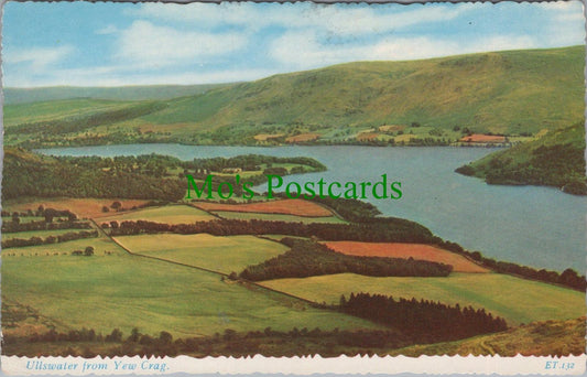Cumbria Postcard - Ullswater From Yew Crag  RS32177