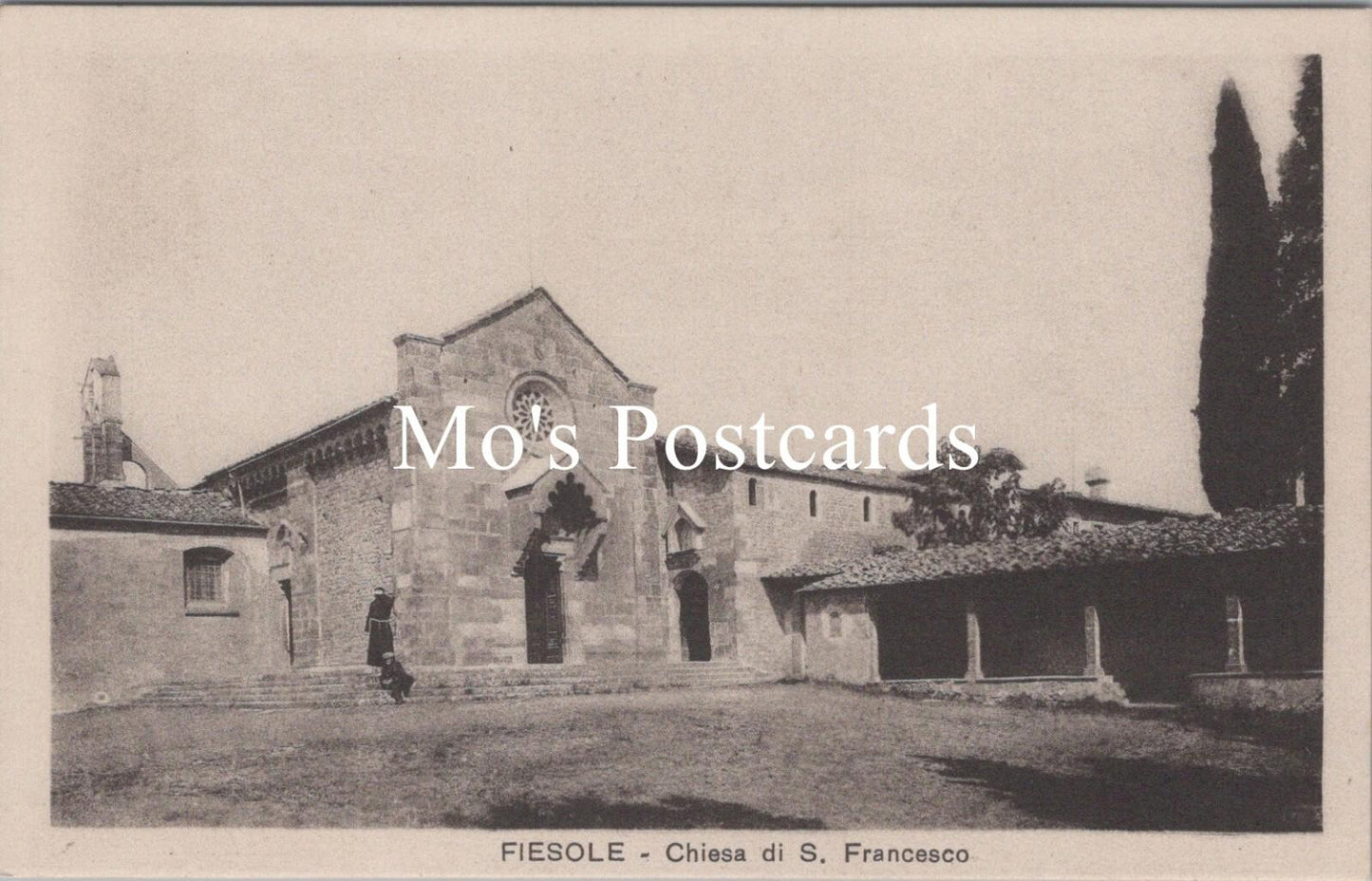 Italy Postcard - Fiesole, Chiesa Di S.Francesco, Tuscany  RS40237