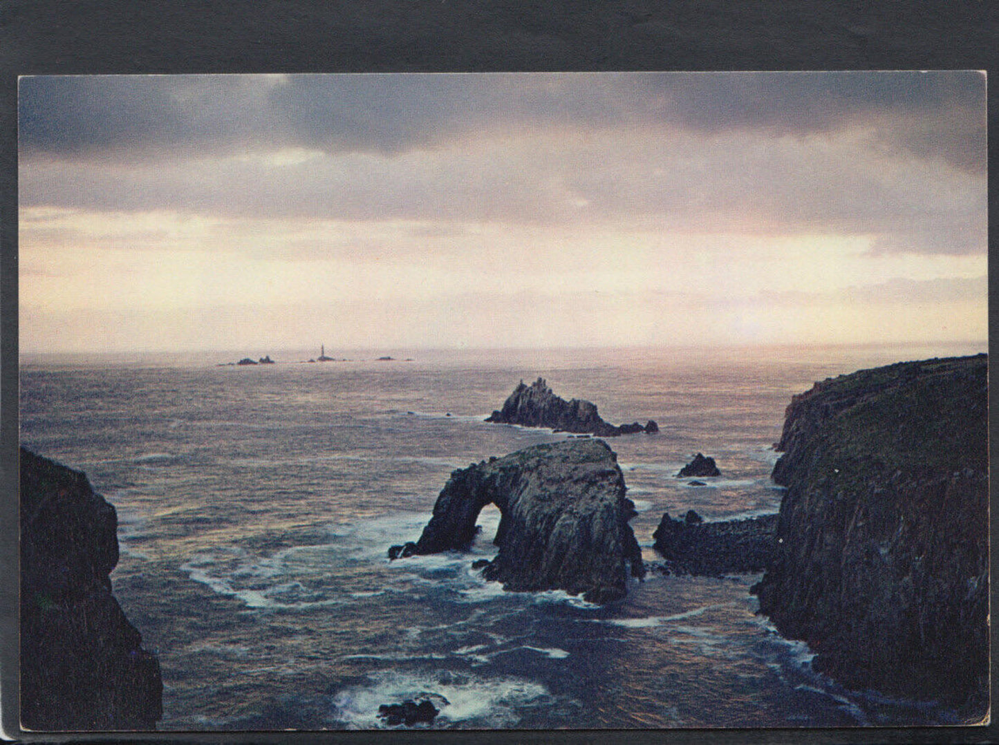 Cornwall Postcard - Sunset Over Land's End  RR4859