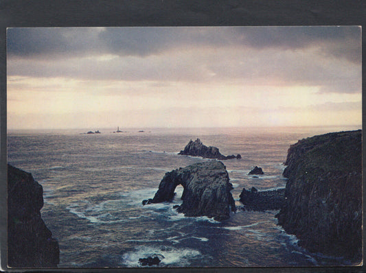 Cornwall Postcard - Sunset Over Land's End  RR4859