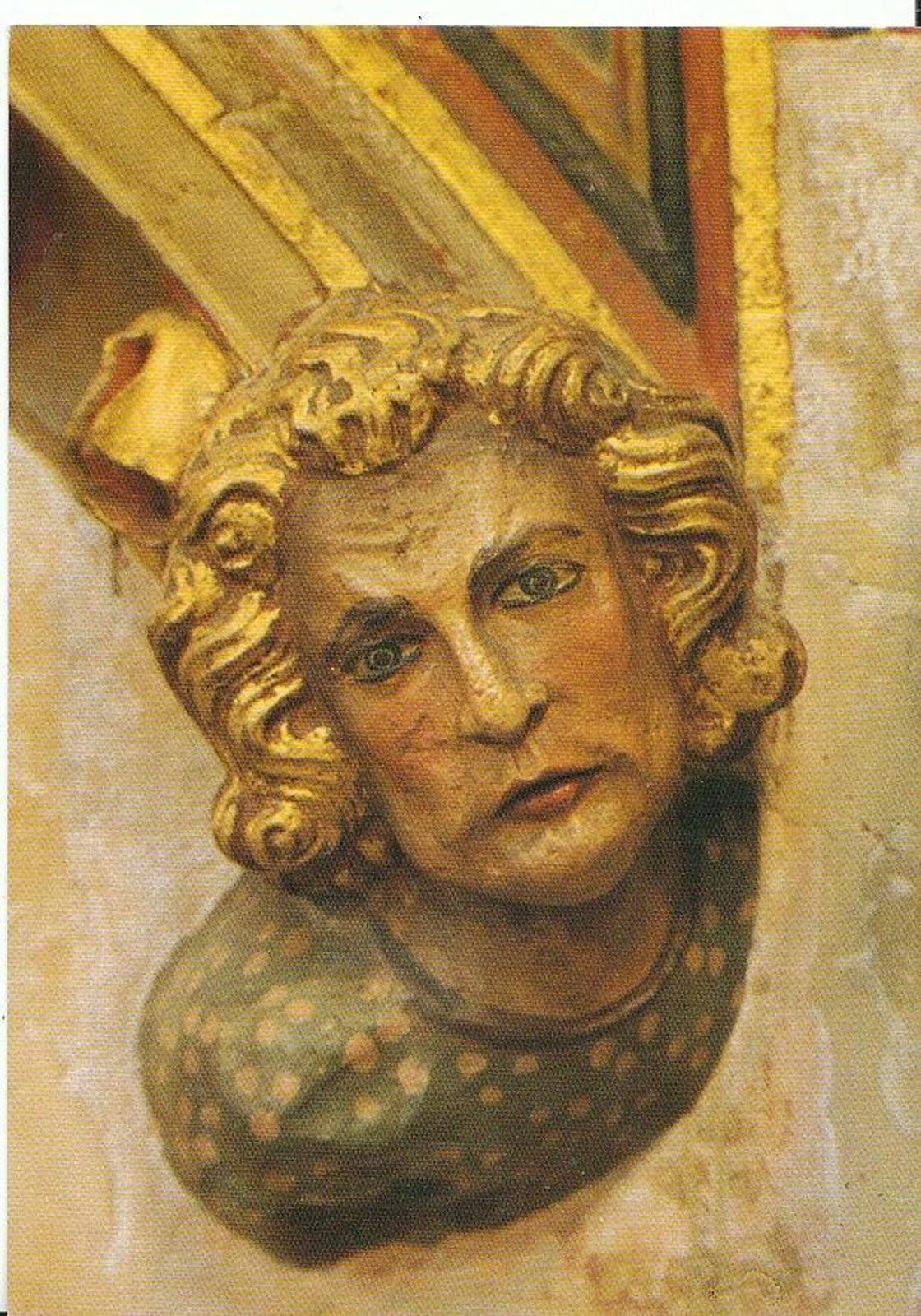 Bristol Postcard - Portrait Head - Eastern Lady Chapel, Bristol Cathedral AB729