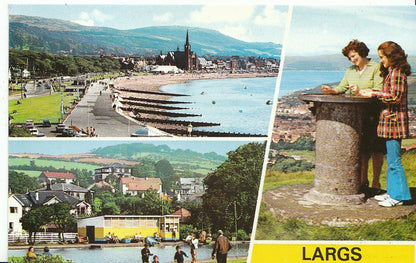 Scotland Postcard - Views of Largs  AB21