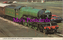 Load image into Gallery viewer, Railway Transport Postcard - L.N.E.R A3 Class No 4472 Flying Scotsman  RS37879
