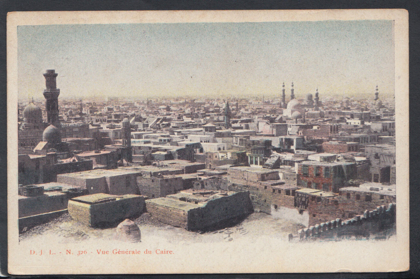 Egypt Postcard - Cairo, Vue Generale Du Caire  RS14106