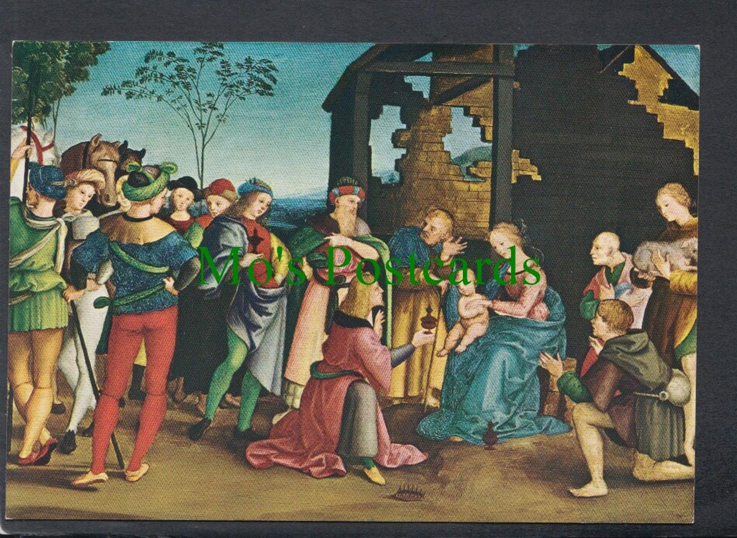 Art Postcard - Citta Del Vaticano -Pinacoteca,The Adoration of The Magi RR10030