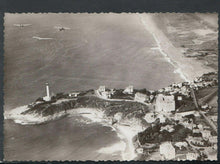 Load image into Gallery viewer, France Postcard - Aerial View of Biarritz - Phare Et Plage  T8791
