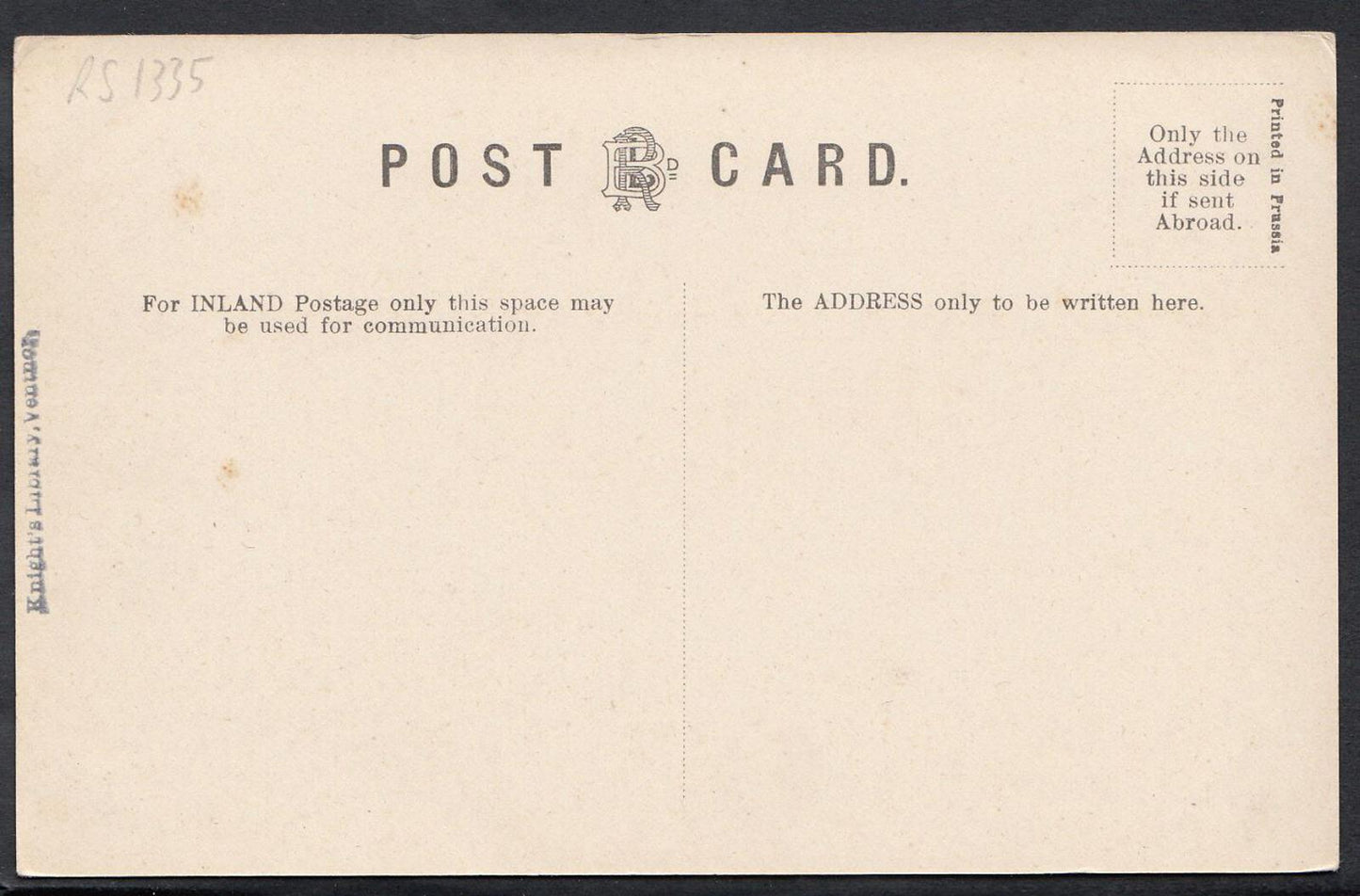 Isle of Wight Postcard - Cowes Green    RS1335