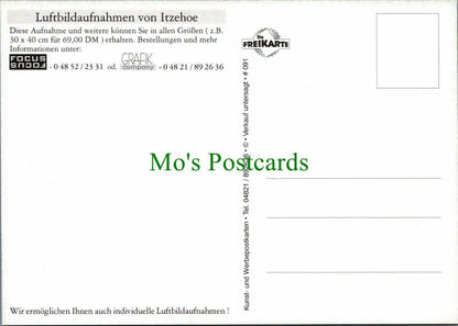 Aviation Postcard - Luftbildaufnahmen Von Itzehoe Aeroplane RR11788
