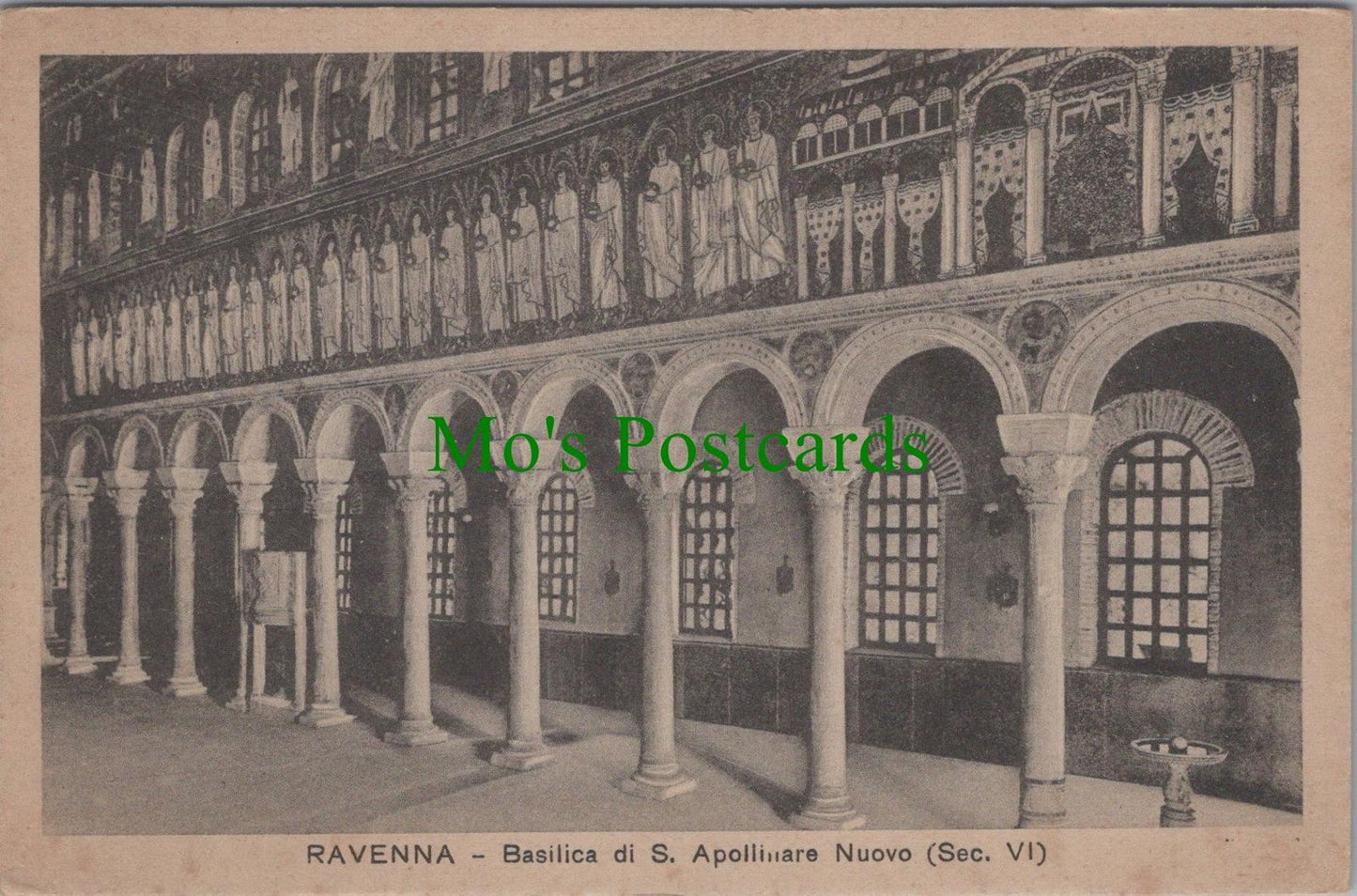 Italy Postcard - Ravenna Basilica Di S.Apollinare Nuovo  RS34332
