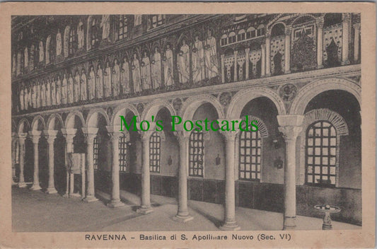 Italy Postcard - Ravenna Basilica Di S.Apollinare Nuovo  RS34332