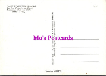 France Postcard - Paris, The Eiffel Tower  RR20336
