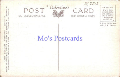 Scotland Postcard - Head of Loch Fyne, Artist E.H.Thompson  DC2233