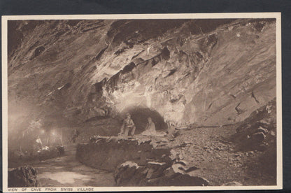 Somerset Postcard - View of Cave From Swiss Village, Cheddar  RS6770