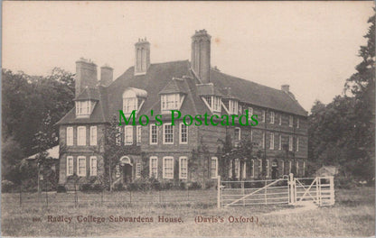 Oxfordshire Postcard - Sutton Courtenay, Radley College, Subwardens House DC2549