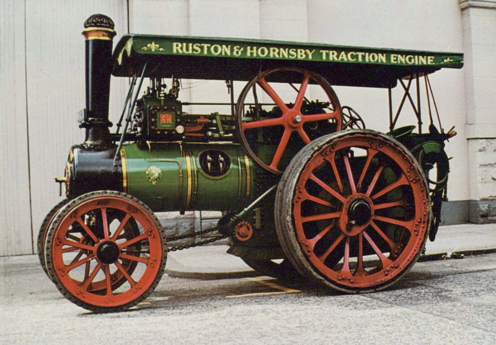 Industrial Postcard - Traction Engine, Ruston & Hornsby of Lincoln ...