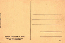 Load image into Gallery viewer, Switzerland Postcard - Museum Engiadinais St Moritz - Engadiner...   RS22869
