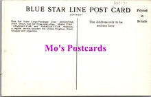 Load image into Gallery viewer, Shipping Postcard - Blue Star Super Cargo Passenger Liner Argentina Star  HM123
