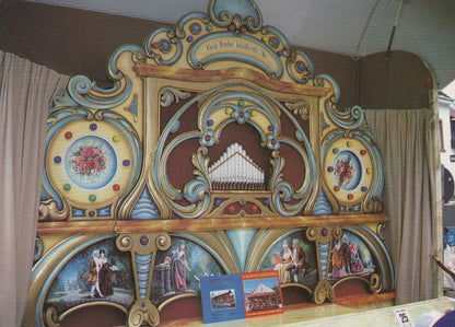 Music Postcard - 54 Key Gebruder Bruder, International Organ Festival  RRR393