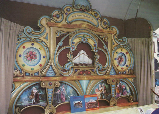 Music Postcard - 54 Key Gebruder Bruder, International Organ Festival  RRR393