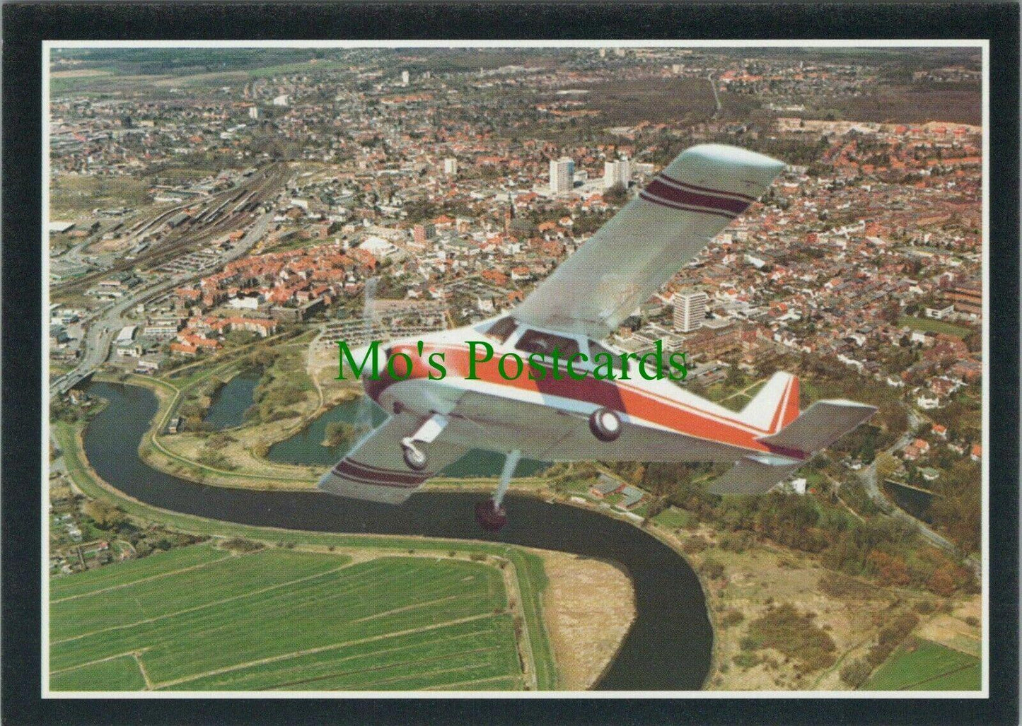 Aviation Postcard - Luftbildaufnahmen Von Itzehoe Aeroplane RR11788