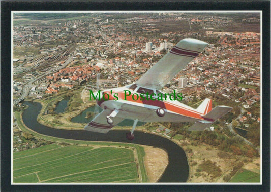 Aviation Postcard - Luftbildaufnahmen Von Itzehoe Aeroplane RR11788